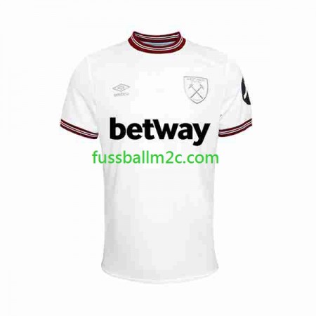 Fußballtrikots West Ham United Auswärts Trikotsatz 2023-2024